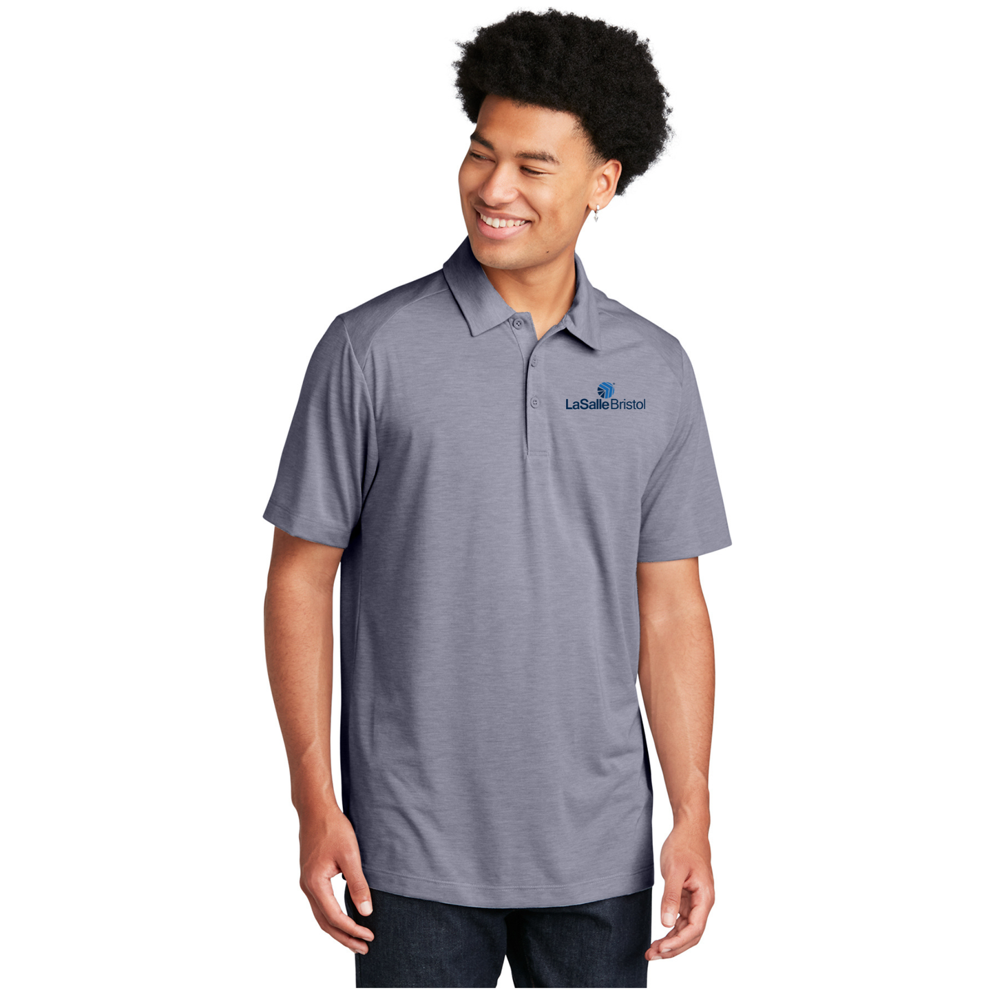 Sport-Tek ® PosiCharge ® Tri-Blend Wicking Polo - ST405