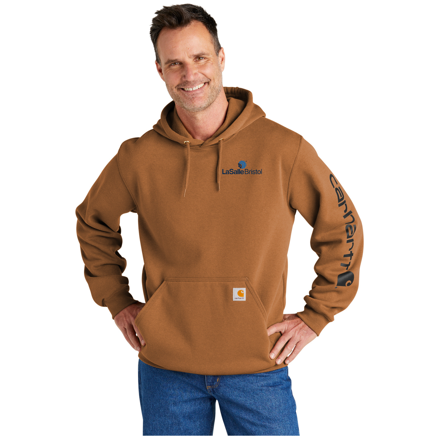 Carhartt® Midweight Hooded Logo Sweatshirt - CTK288