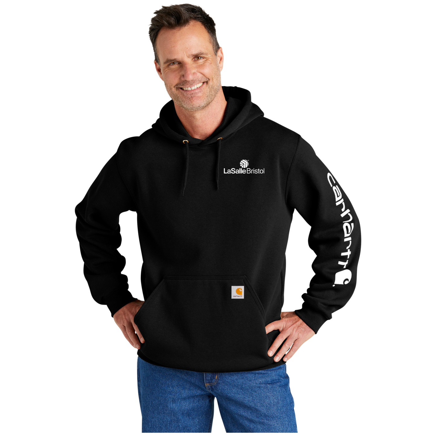 Carhartt® Midweight Hooded Logo Sweatshirt - CTK288