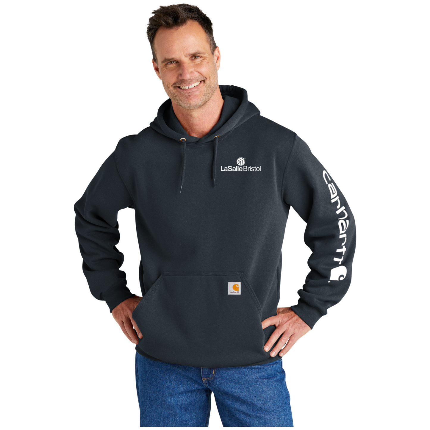 Carhartt® Midweight Hooded Logo Sweatshirt - CTK288