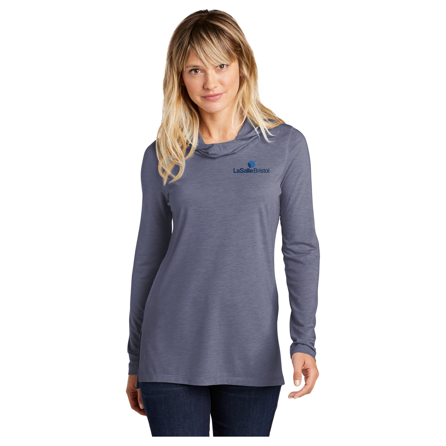 Sport-Tek® Women's PosiCharge ® Tri-Blend Wicking Long Sleeve Hoodie - LST406