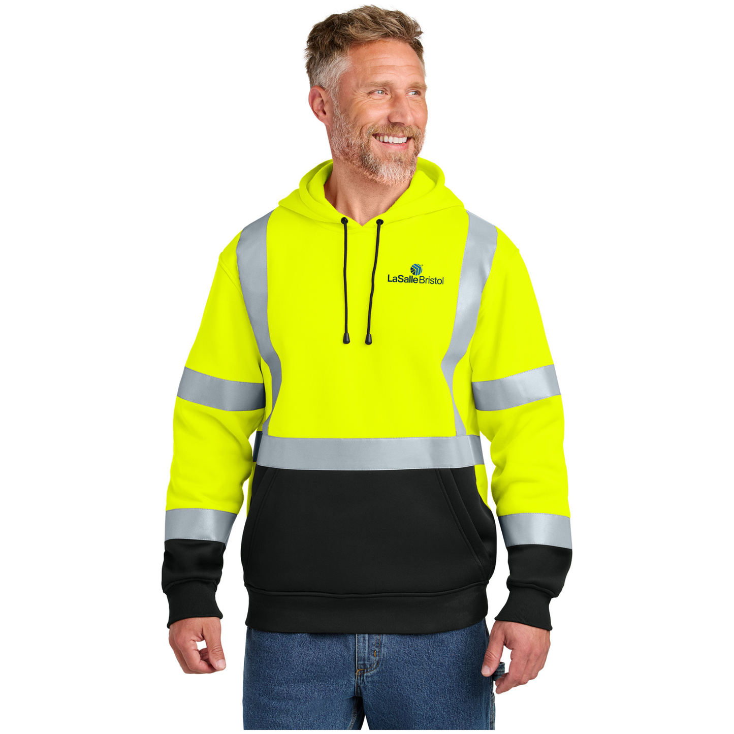 CornerStone® ANSI 107 Class 3 Heavy-Duty Fleece Pullover Hoodie - CSF301