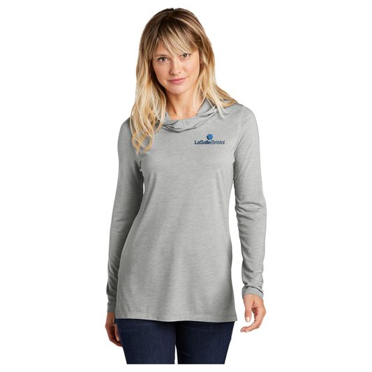 Sport-Tek® Women's PosiCharge ® Tri-Blend Wicking Long Sleeve Hoodie - LST406