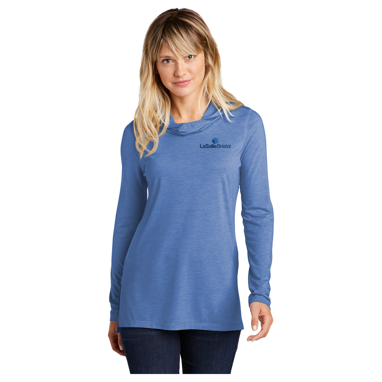 Sport-Tek® Women's PosiCharge ® Tri-Blend Wicking Long Sleeve Hoodie - LST406