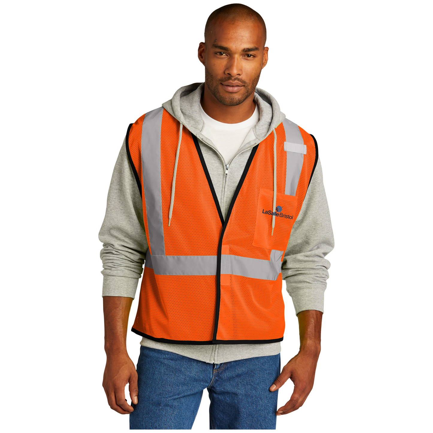 CornerStone ® ANSI 107 Class 2 Economy Mesh One-Pocket Vest - CSV100