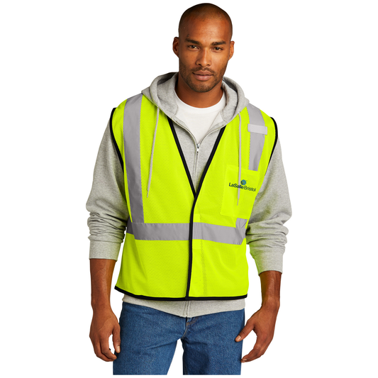 CornerStone ® ANSI 107 Class 2 Economy Mesh One-Pocket Vest - CSV100